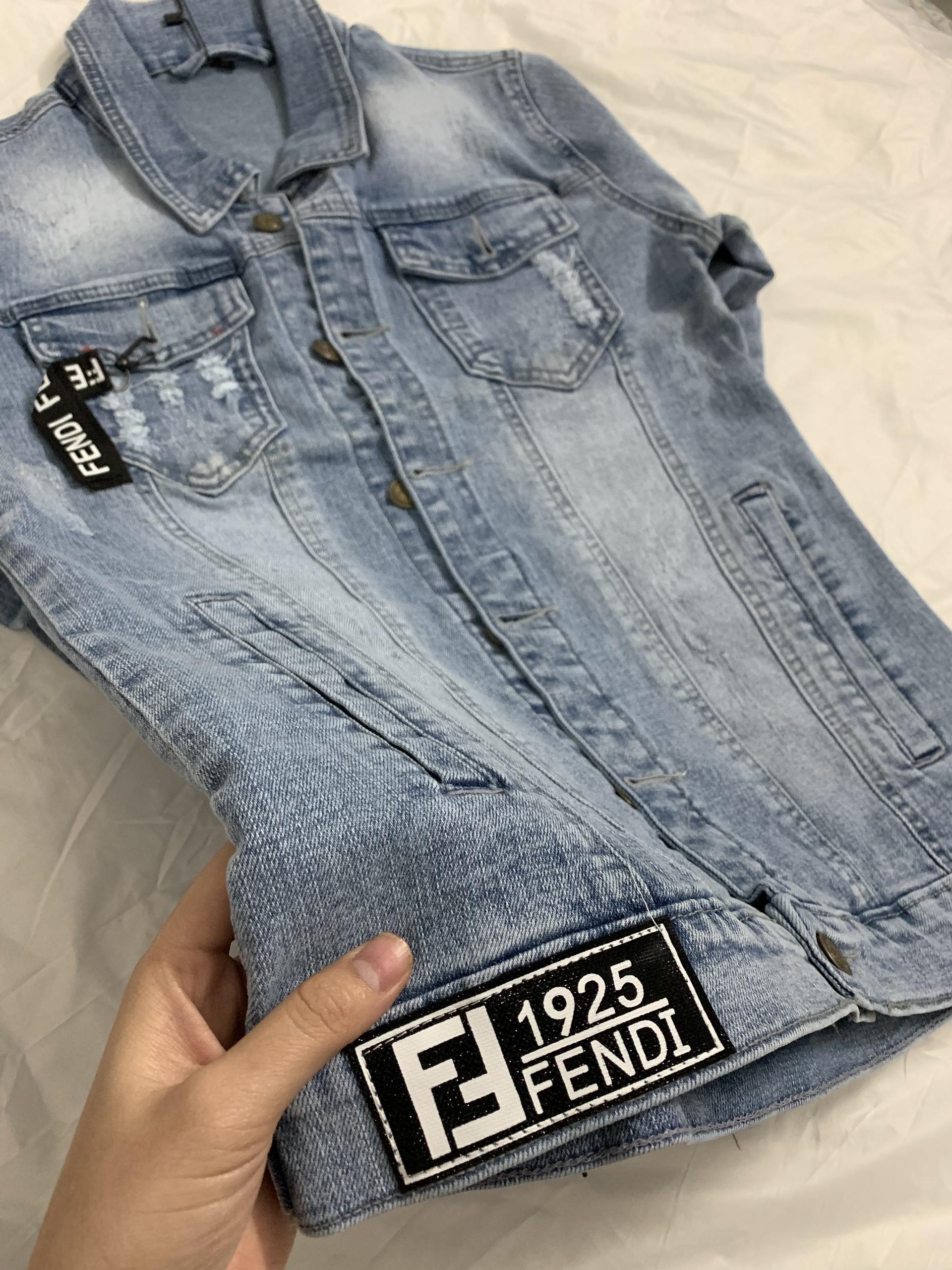 ÁO KHOÁC JEANS NAM LUXURY CAO CẤP