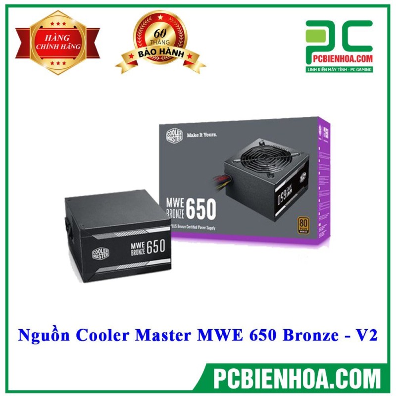 Bảng giá NGUỒN Siêu phẩm 2020 COOLER MASTER MWE 650 BRONZE-V2 Phong Vũ