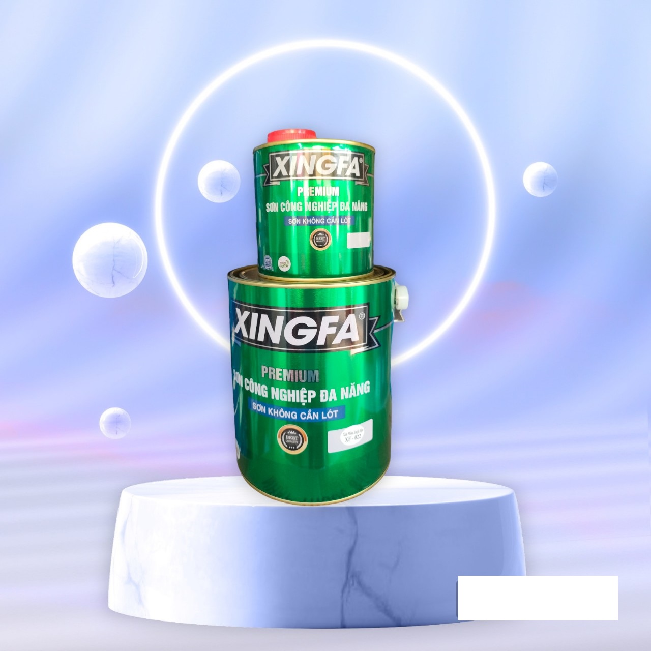SƠN SẮT MẠ KẼM XINGFA 2 THÀNH PHẦN BỘ 4.4KG