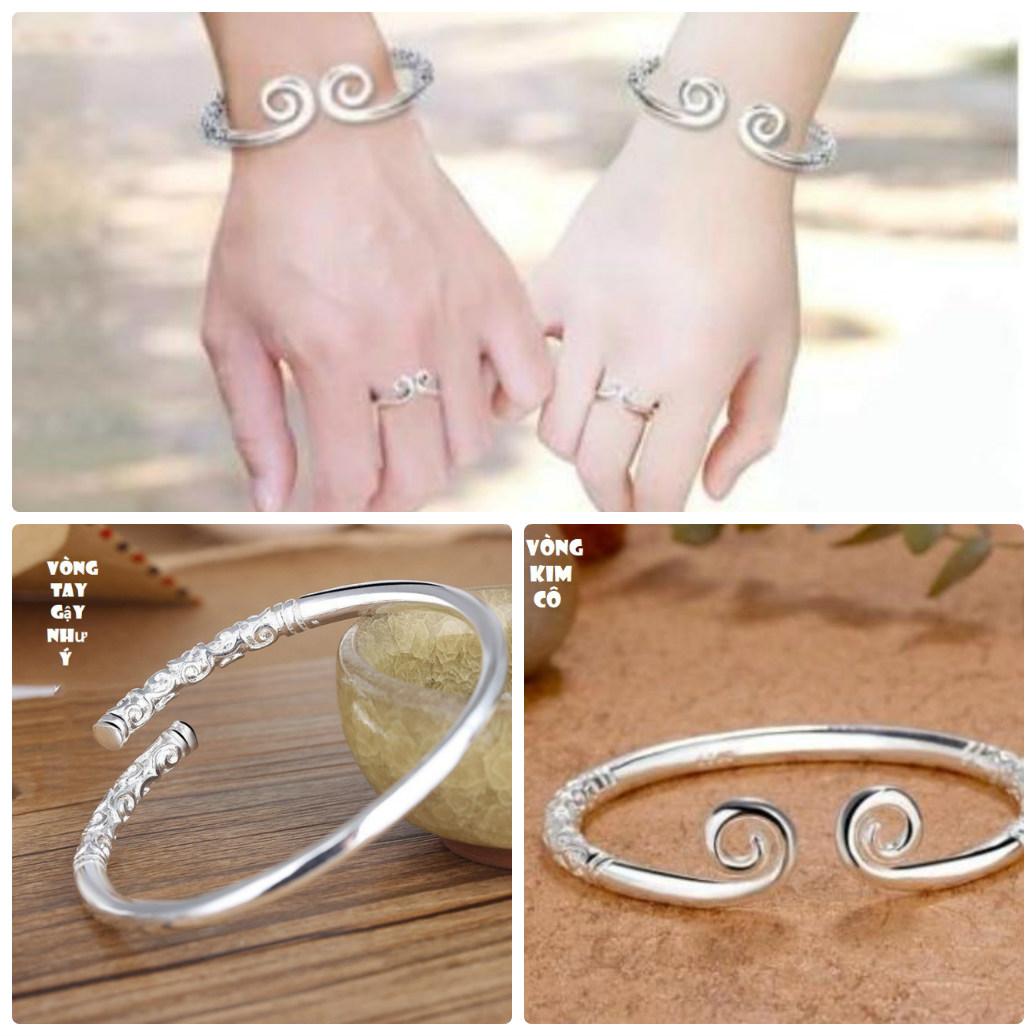 [HCM]COMBO 2 Vòng Tay Kim Cô Vòng Tay  Gậy Như  Đem Lại May  Mắn Bình An Thanh Tịnh