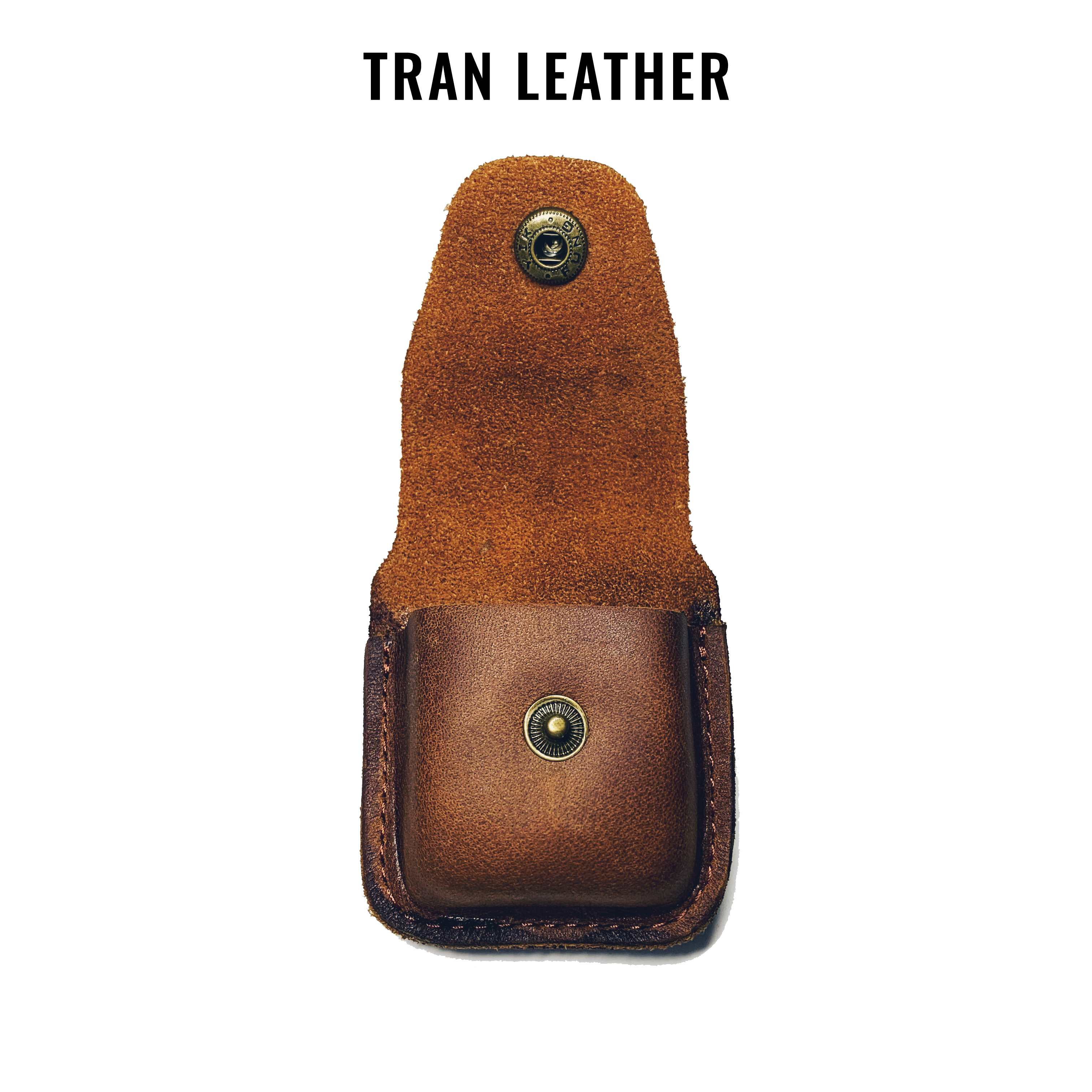 [HCM]Bao Da Bật Lửa Zippo - TRAN210220 | TRAN LEATHER