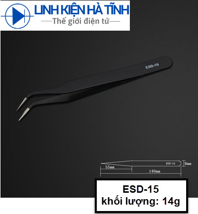Nhíp chống tĩnh điện esd-15