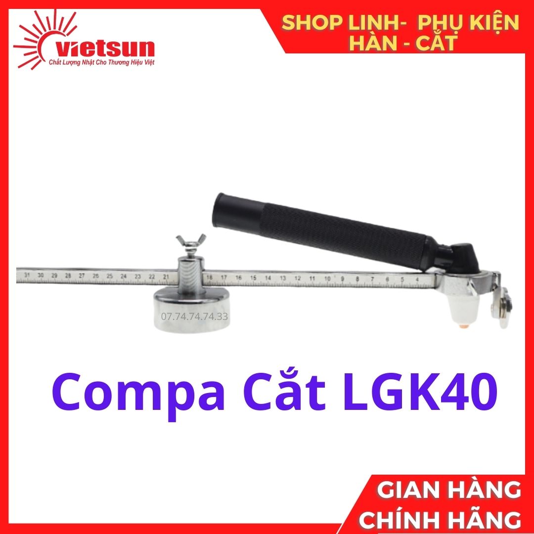 Compa cắt dùng trong cắt Plasma Cắt gió đá