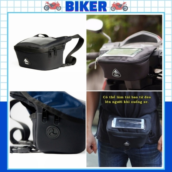 ♗  Túi treo đầu xe máy  túi treo ghi đông xe máy  để điện thoại  đồ tiện dụng