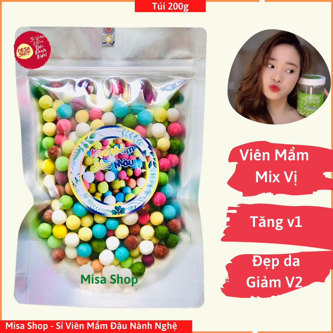 BÁO GIÁ KẸO SỮA MỀM VỊ KHOAI MÔN MALAI 67G | Shopee Lazada Sendo Tiki mới nhất 56 200gr viên mầm mix vị mầm đậu nành nguyên xơ, matcha, sữa, collagen, khoai môn, dâu tây, việt quất, tảo - Kẹo mầm mix vị Misa Shop