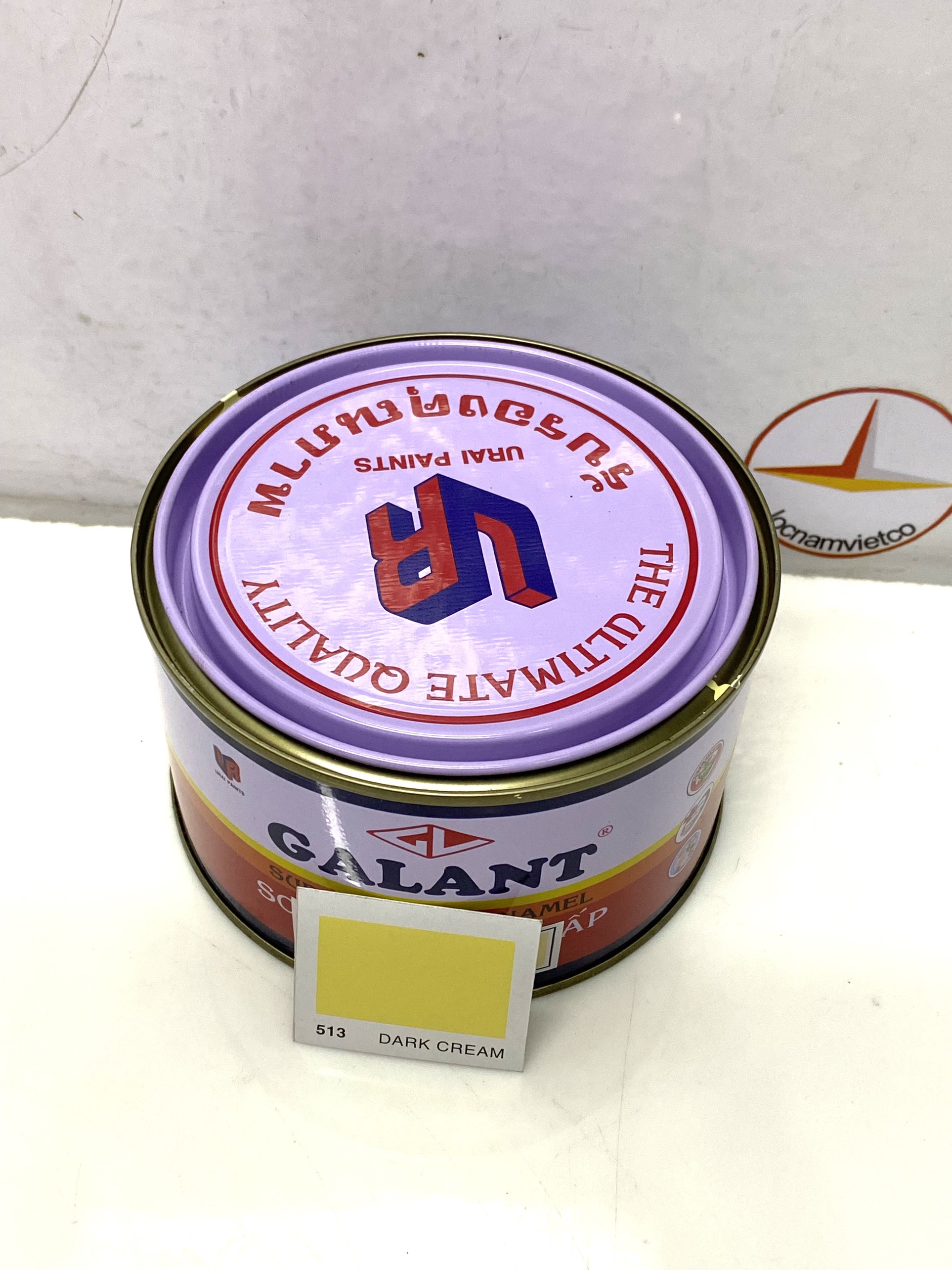 Sơn sắt thép, sơn dầu Galant màu Dark Cream 513 375ml