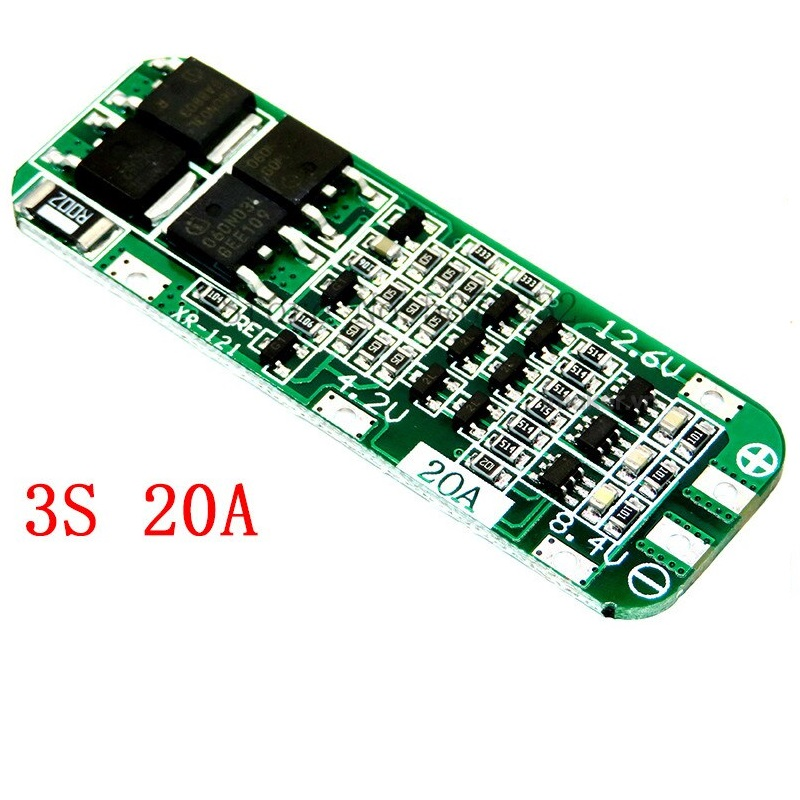 Mạch bảo vệ pin 3S 20A - 12.6V