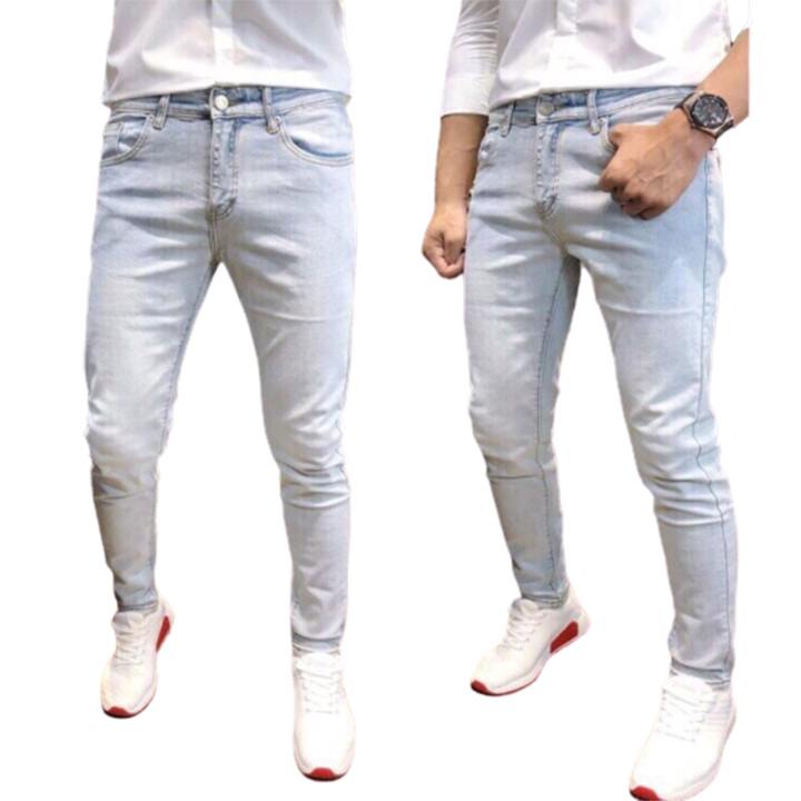 Quần jean nam đẹp ống côn - SSR002