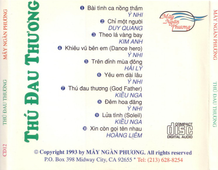 Thú Ðau Thương (Mây Ngàn Phương CD12)