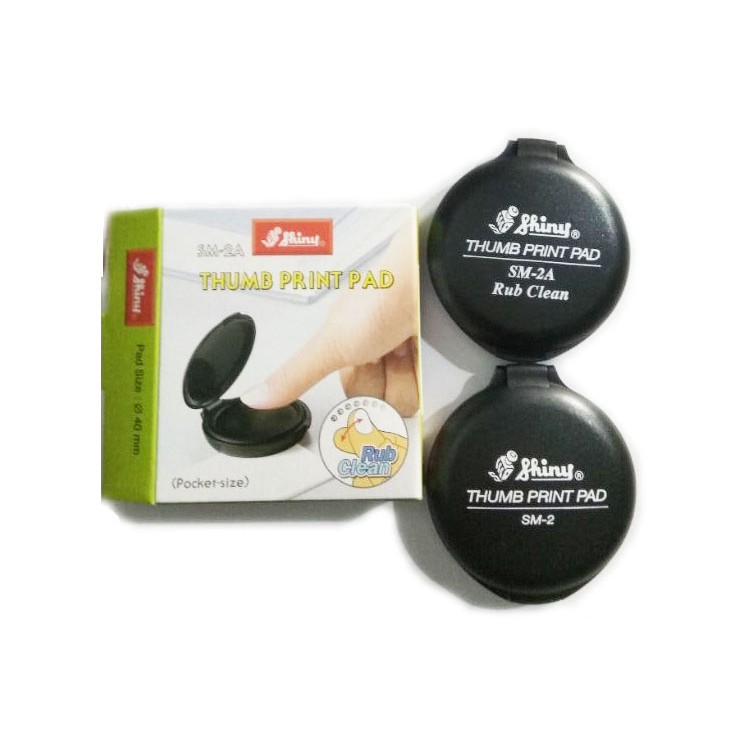Hộp dấu lăn tay SM-2A - không dính tay, thay thế cho mẫu cũ SM2 - SM2A
