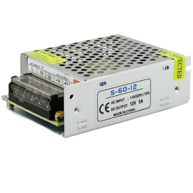 Bộ nguồn tổ ong 220V chuyển sang 12VDC 5A