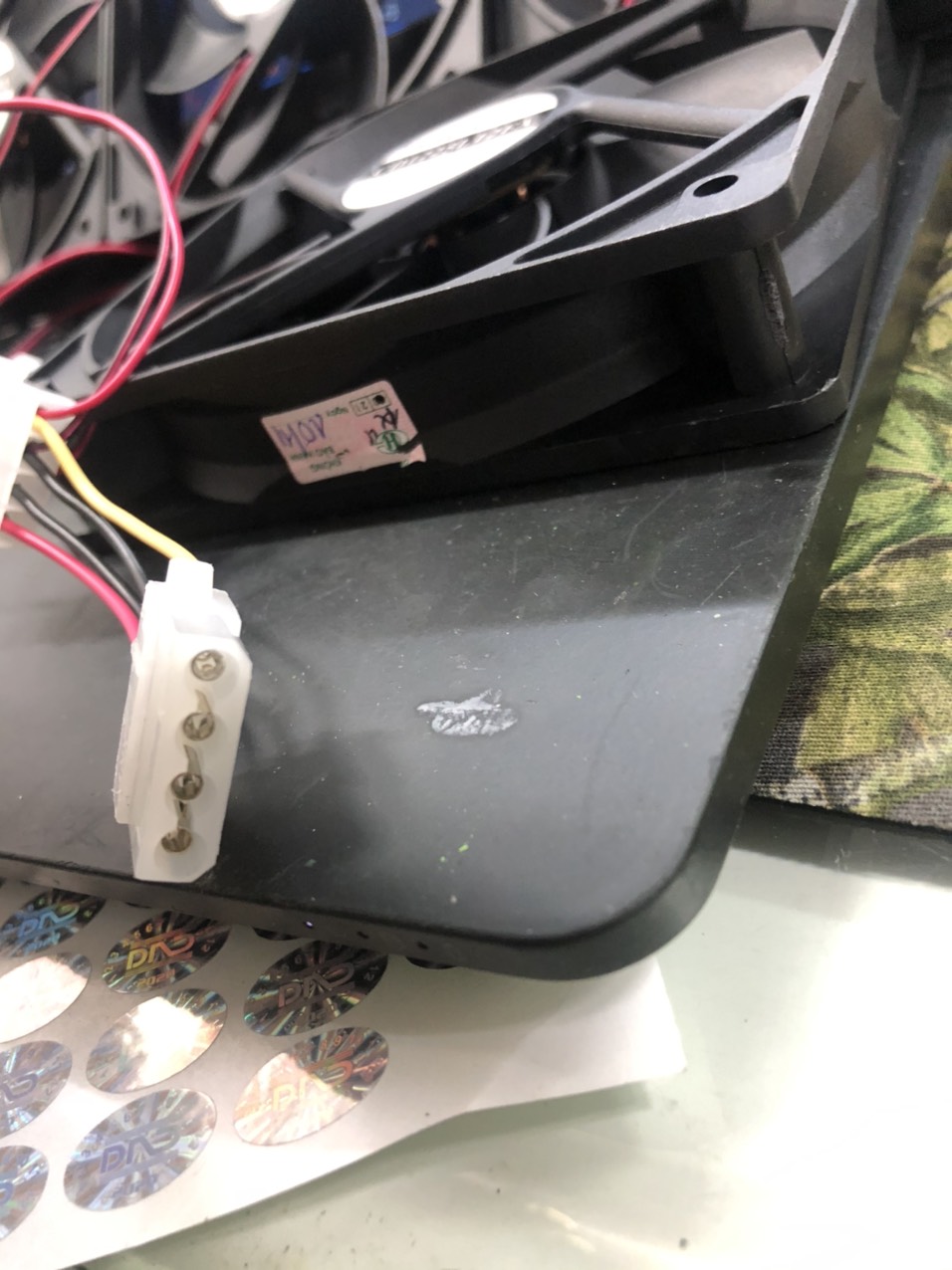 Fan Case 12CM - Làm Mát Thùng CPU - Màu đen