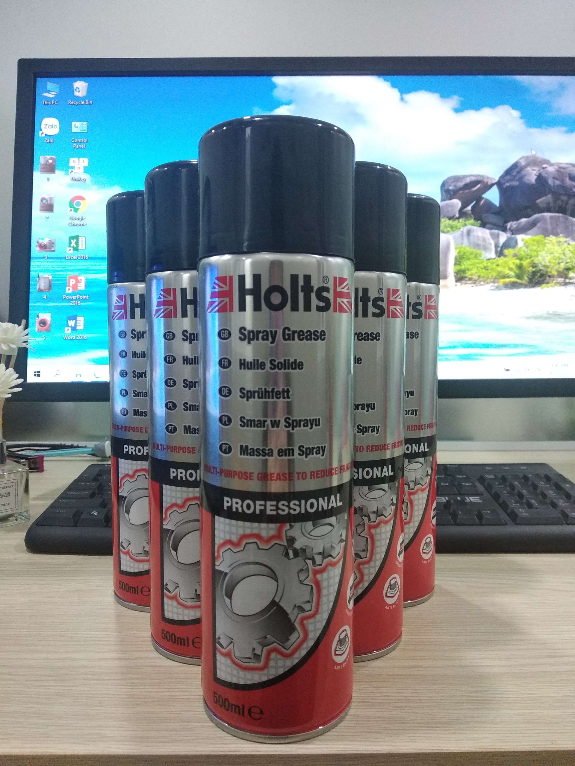 MỠ BÒ LITHIUM DẠNG XỊT CAO CẤP 450ML TOPDA
