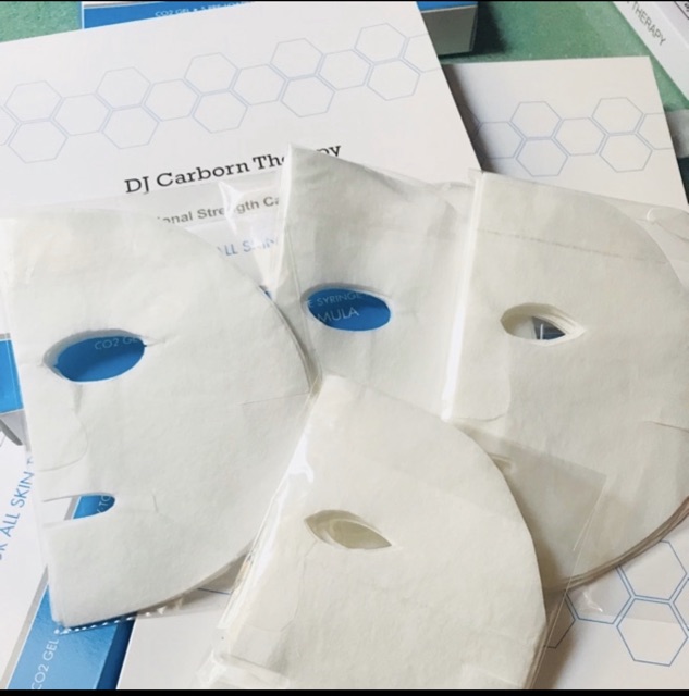 [HCM]Mặt Nạ Giấy CO2 DJ CARBON THERAPY (chỉ miếng mặt nạ ko kèm tuýp gel)