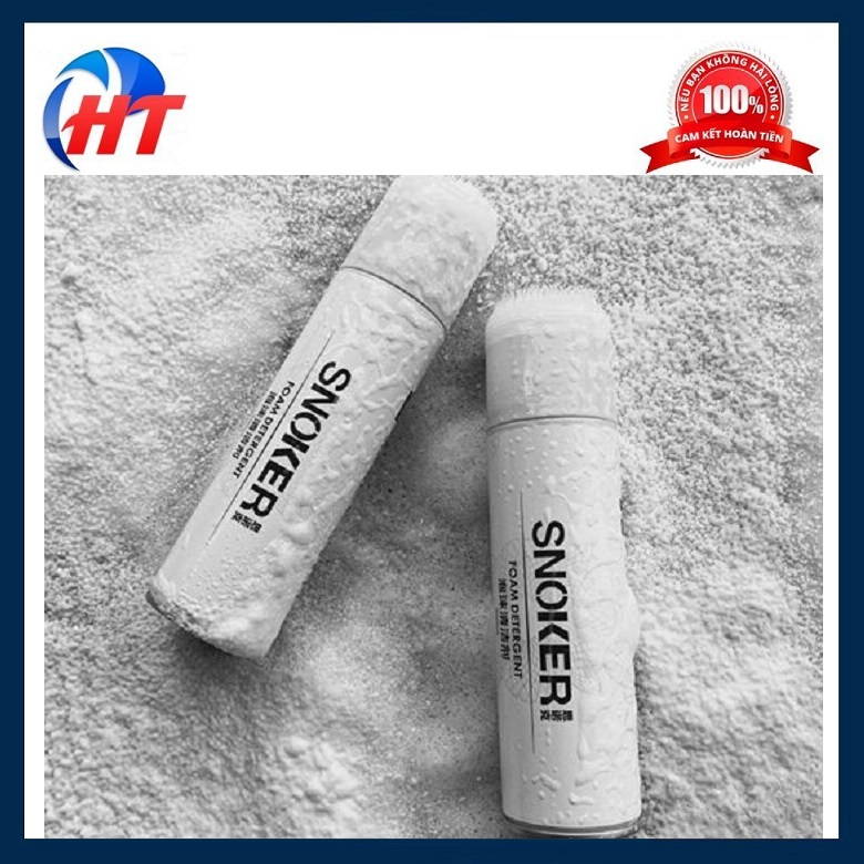 Chai snoker xịt bọt tuyết vệ sinh giày cực nhanh