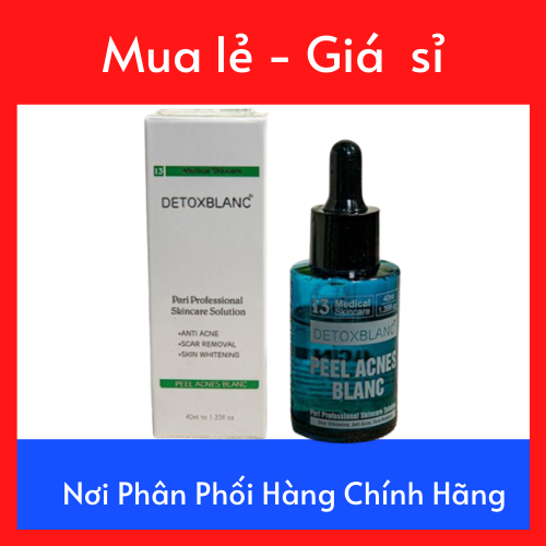 Serum mụn lộc đề m - peel acnes blanc m
