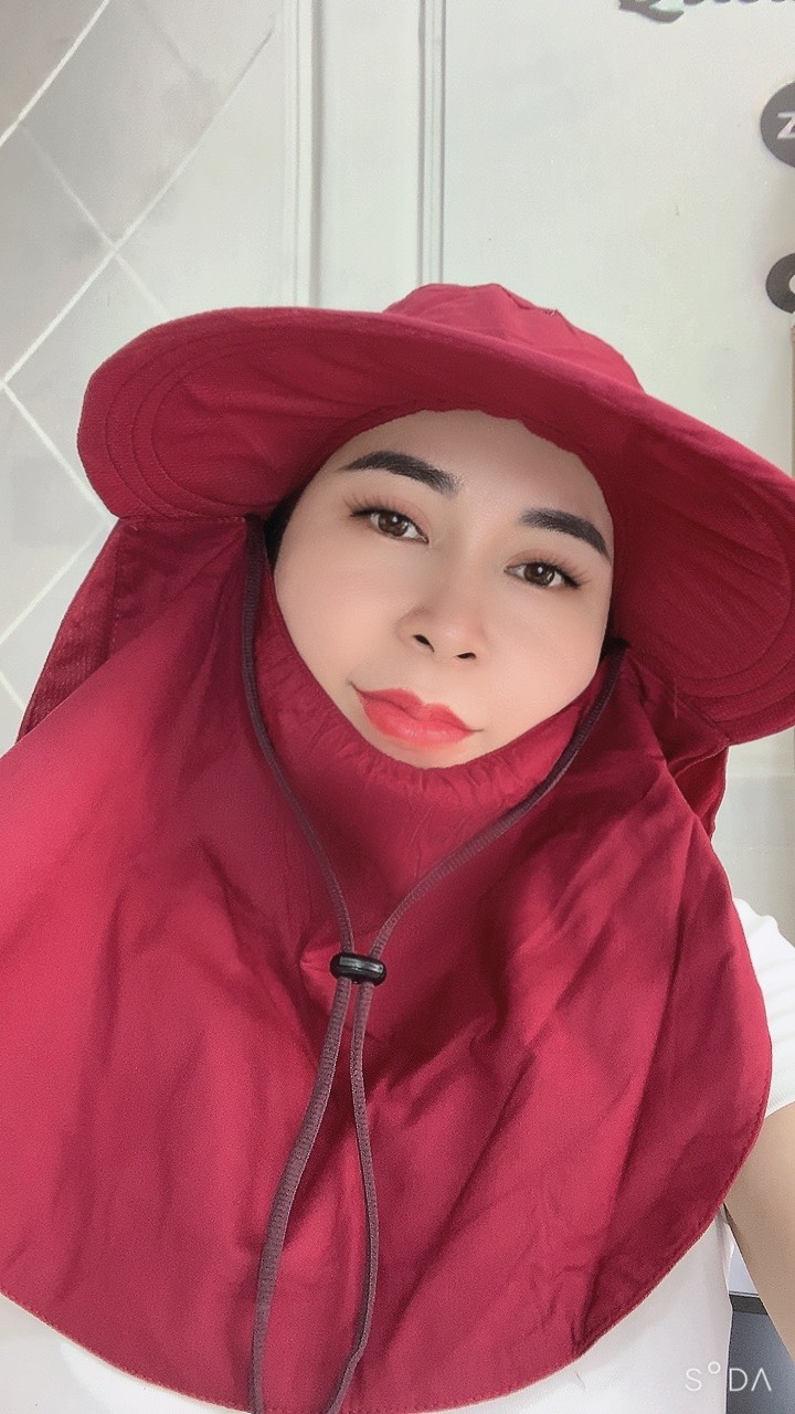 [MUA NÓN TẶNG VỚ] Mũ Nón chống nắng 2 lớp vải dầy