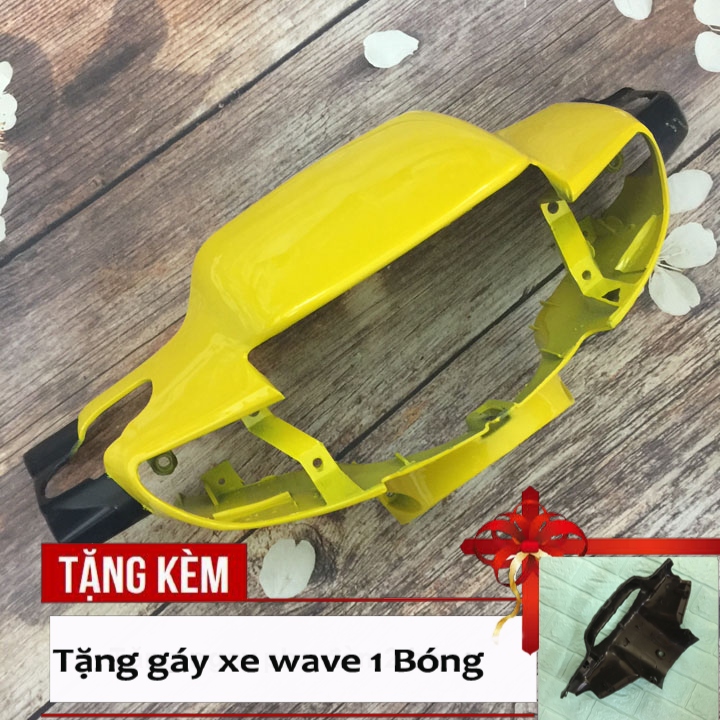 ỐP đầu đèn 1 bóng phanh đĩa đời 2002-2006 + gáy xe Wave ZX, Wave 110, Wave Alpha, chuyên linh kiện xe máy giá rẻ1