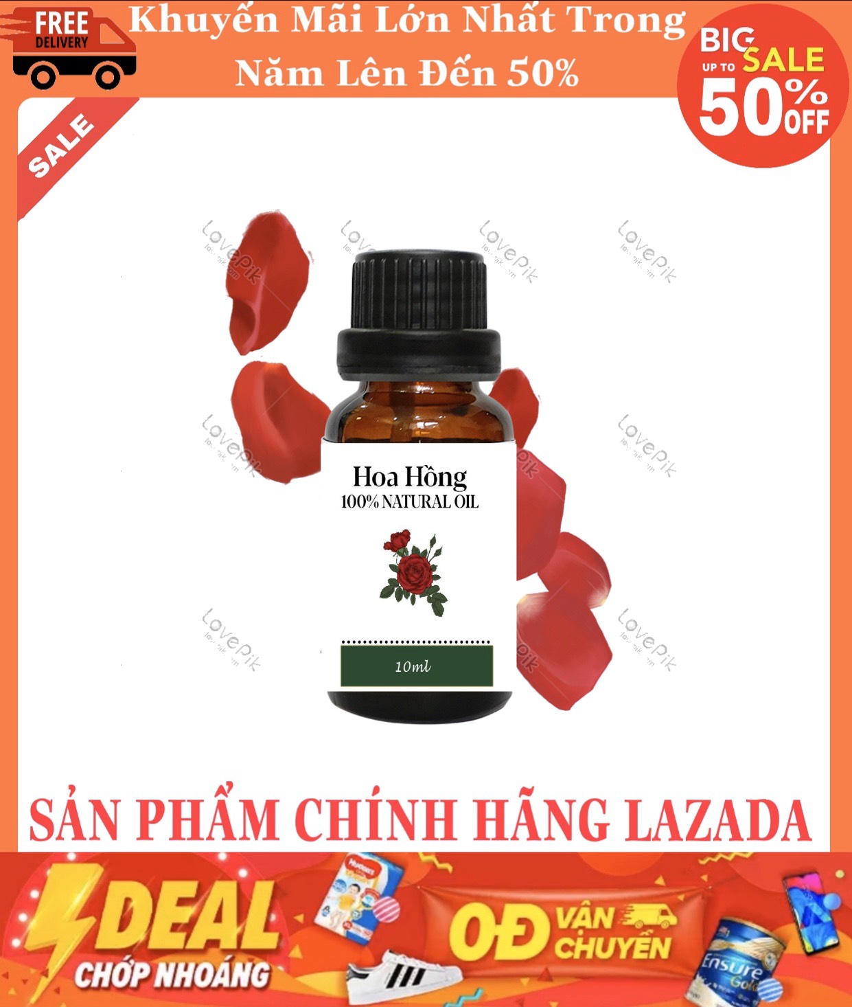 [HCM]TINH DẦU HOA HỒNG TINH DẦU MÁY XÔNG TINH DẦU THẢO DƯỢC