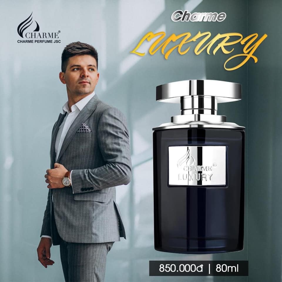 [Chính Hãng Char.me] Nước hoa nam Luxury 80ml
