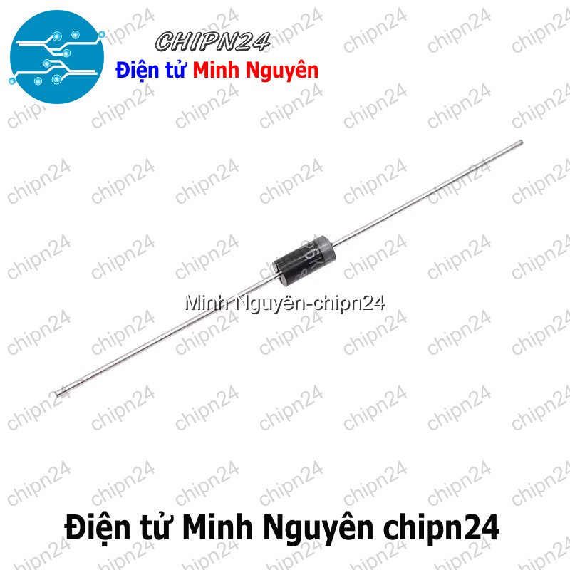 [10 con] (K523) Diode TVS 1 chiều P6KE A (P6KE6.8A P6KE10A P6KE12A P6KE13A P6KE15A P6KE16A P6KE18A P6KE24A) - HHH.00394