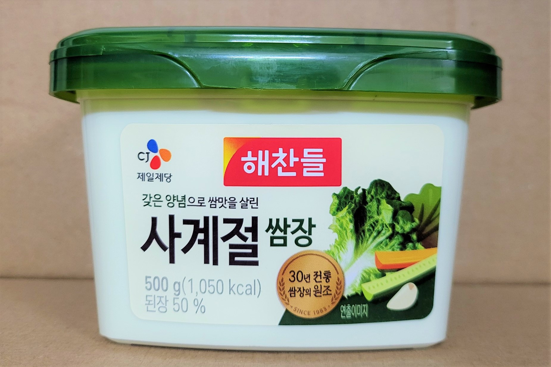 [Hộp CJ X.LÁ 500g] TƯƠNG CHẤM ĂN LIỀN [Korea] CJ FOODS Korean Seasoned Soybean Paste
