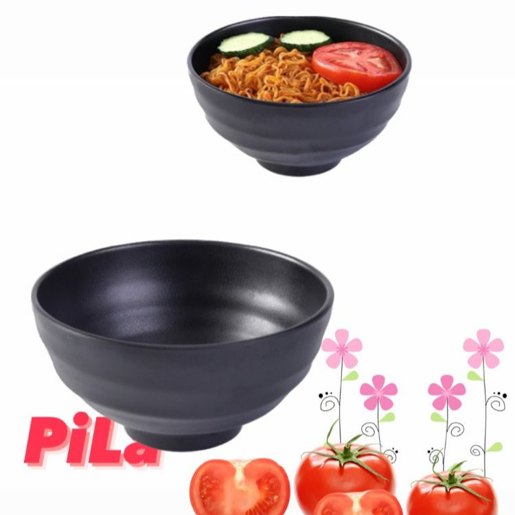 Chén Bát Cơm Đen Nhám Cao Cấp, Chén Ăn Cơm Màu Đen