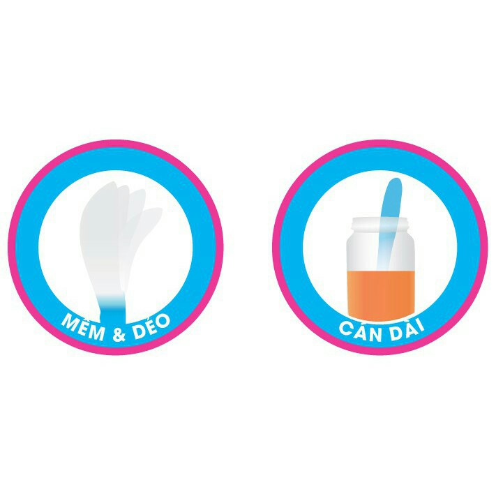 [HCM]Set 2 thìa silicon ăn dặm upass Thái Lan