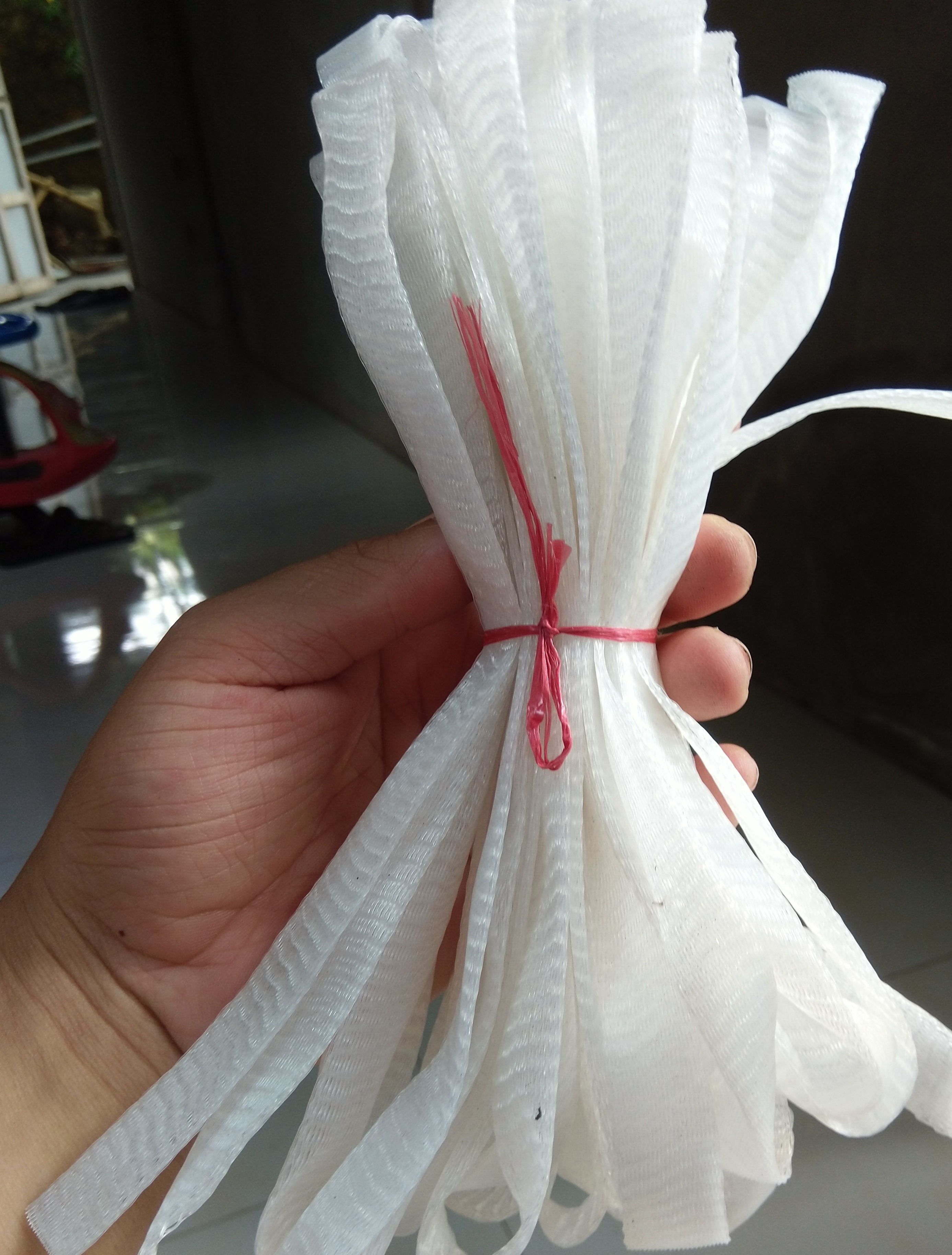10 mét túi lưới đóng phân tan chậm, phân dê bón lan cây cảnh