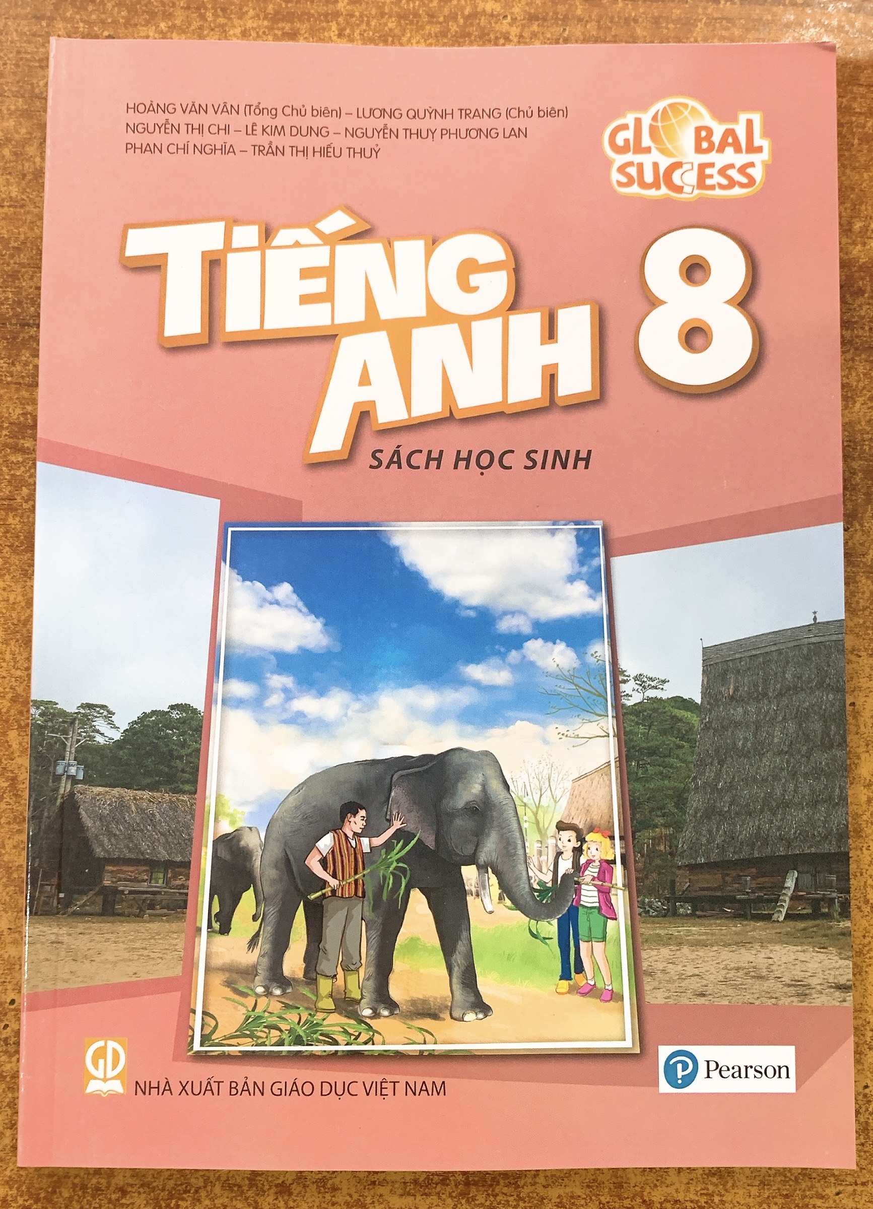 Sách - Tiếng anh lớp 8 - Global success + bán kèm 1 quyển vở