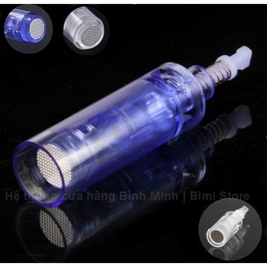 100 đầu máy lăn kim xanh các loại dr pen a1 nano xanh, 36 xanh, 12 xanh