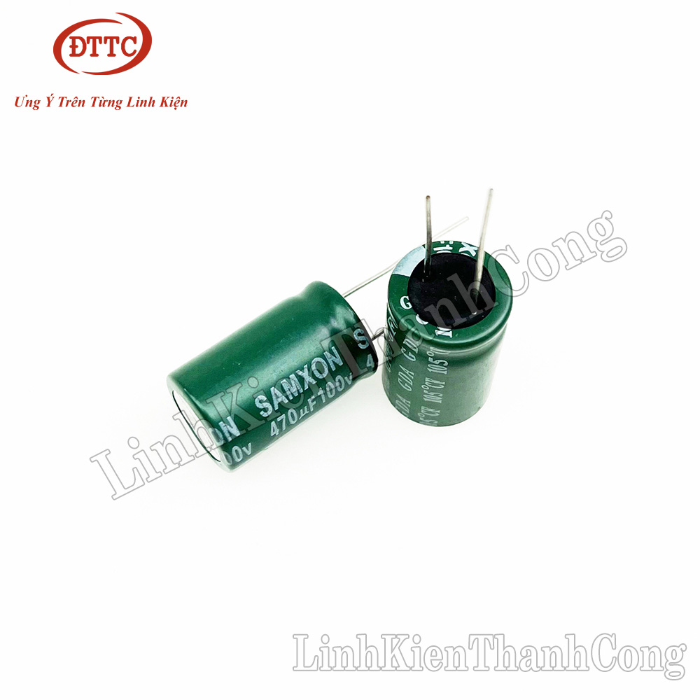 Tụ Hóa 470uF 100V (16x25mm)