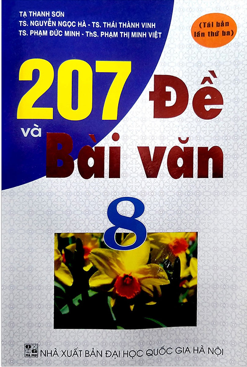 [HCM]207 Đề Và Bài Văn Lớp 8
