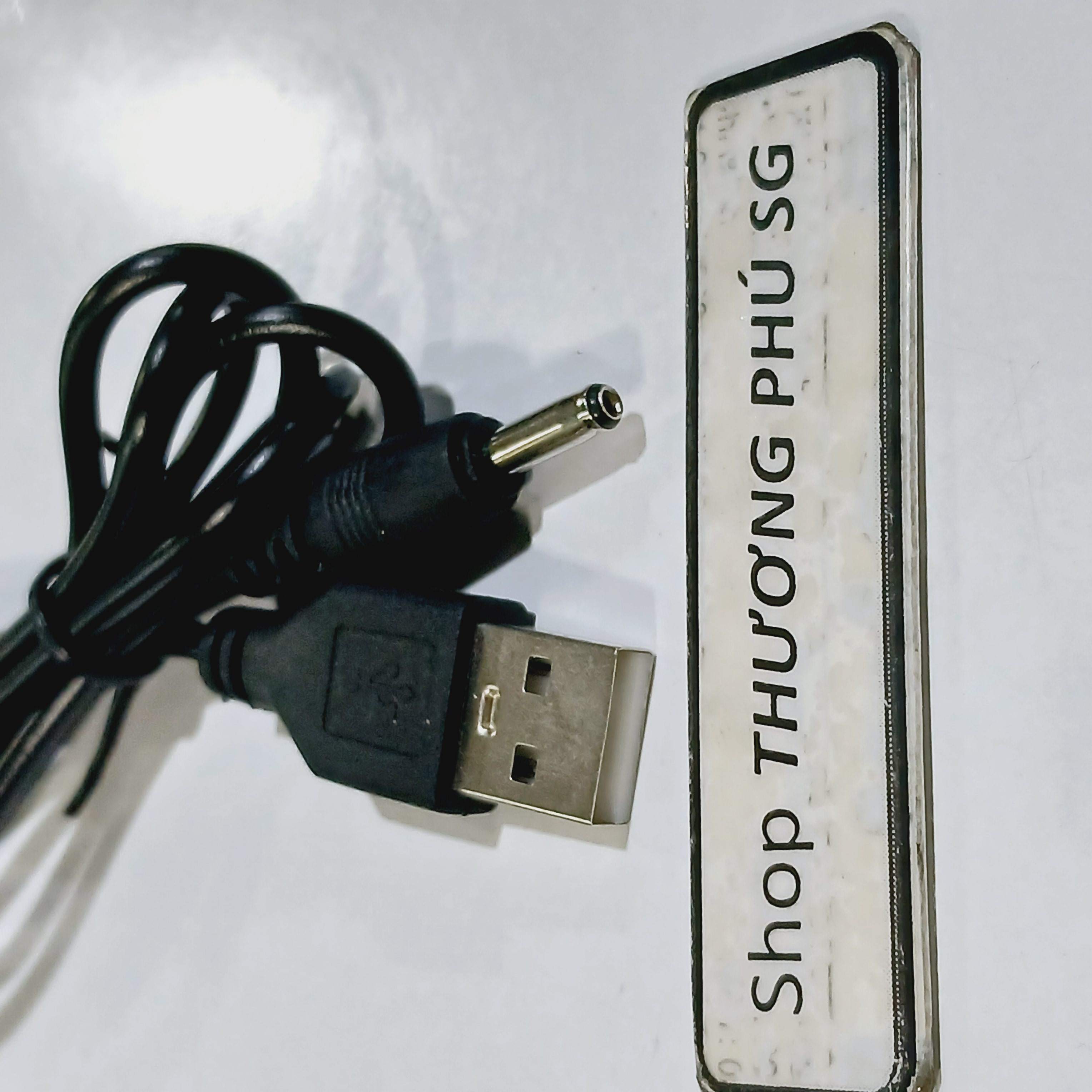 Cáp nguồn usb ra đầu cắm 3.5mm x 1.35mm