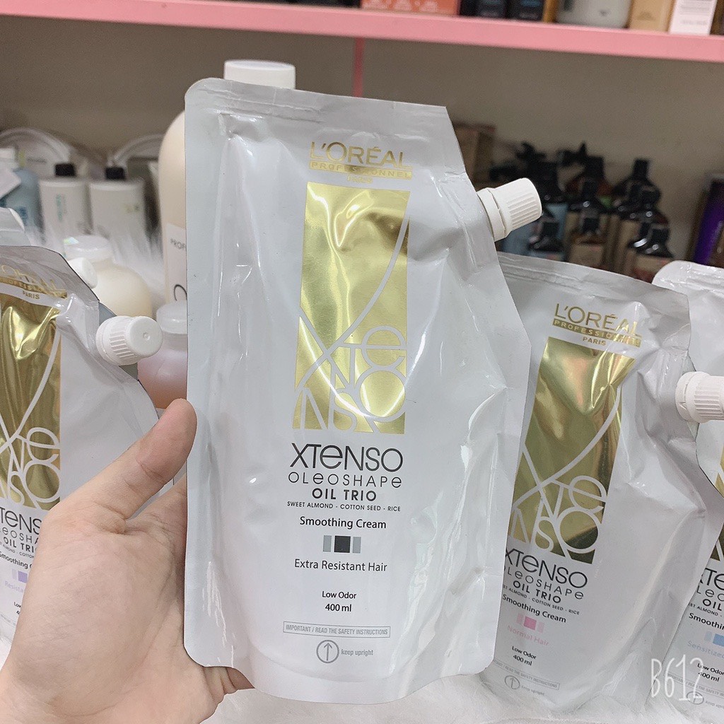 KEM UỐN VÀ DUỖI TÓC LOREAL X-TENSO 400ML