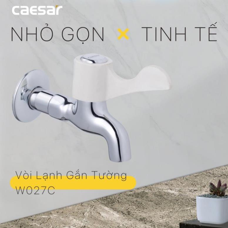 Vòi hồ / vòi lạnh gắn tường caesar w027c
