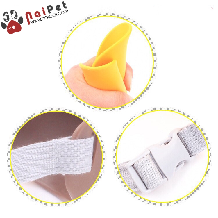 Rọ Mõm Mỏ Vịt Silicon Cute Dog