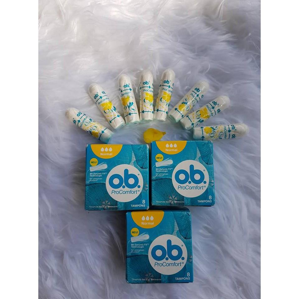Băng vệ sinh Tampon O.B ProComfort 56 miếng (Normal)