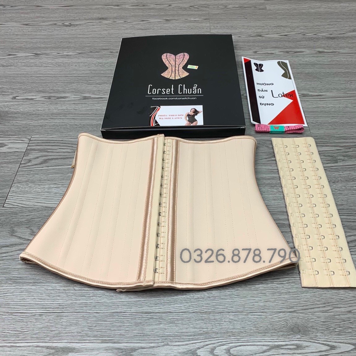 [ Cam kết hàng chuẩn ] Đai nịt bụng Latex 25 xương nhập khẩu