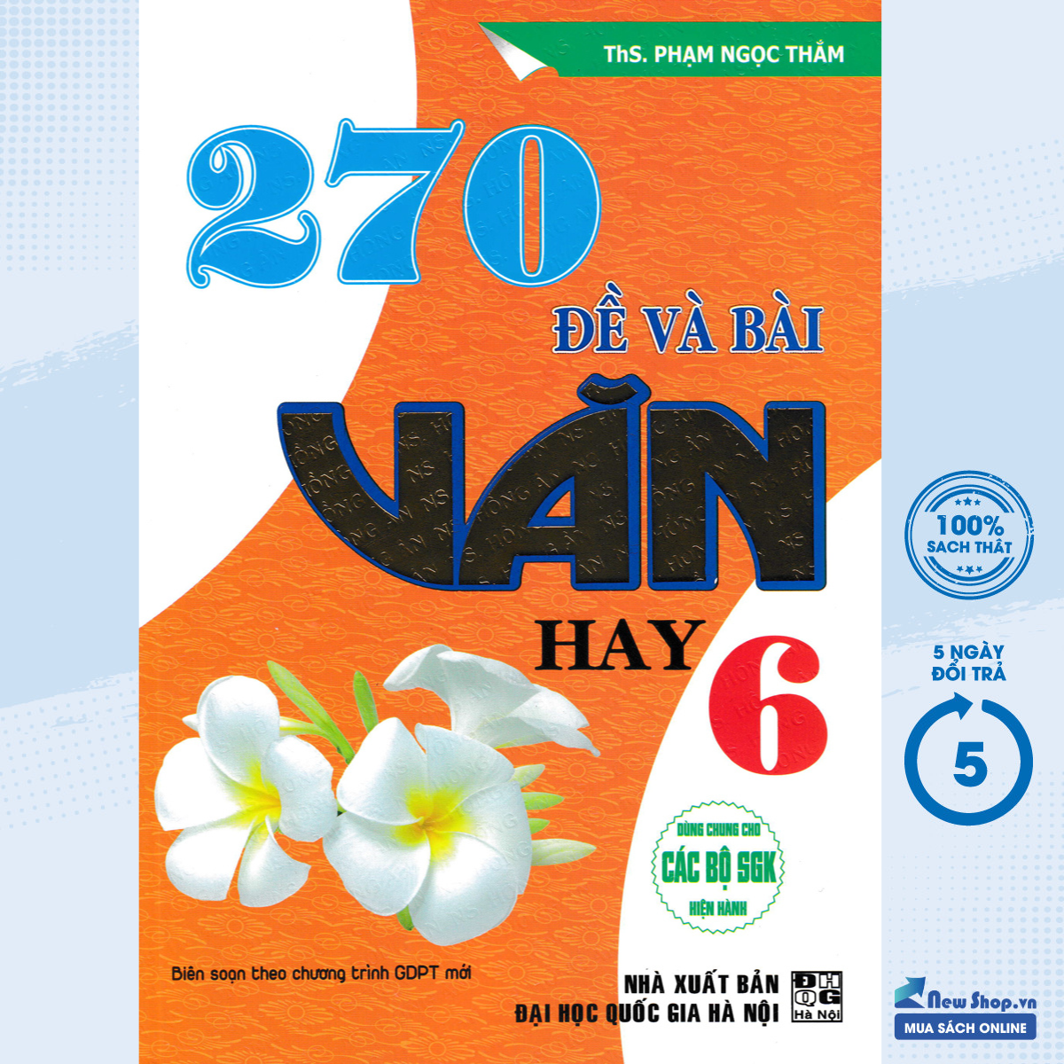 Sách - 270 đề và bài văn hay 6 - - newshop