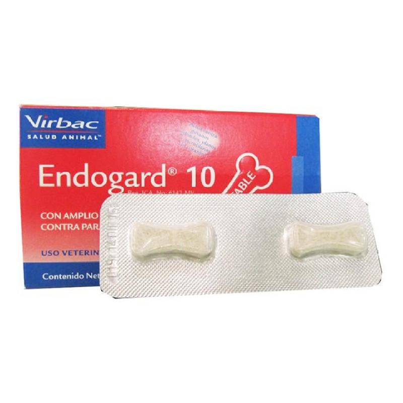 ○☄ vn011 [Mã 11FMCGSALE1 giảm 10  đơn 250K] Viên nhai xổ giun Endogard 10 Virbac của Pháp