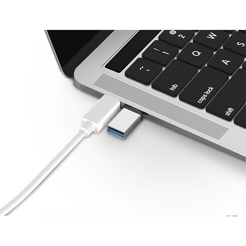 Đầu chuyển OTG Type C sang USB 3.0 cho laptop,macbook, android.