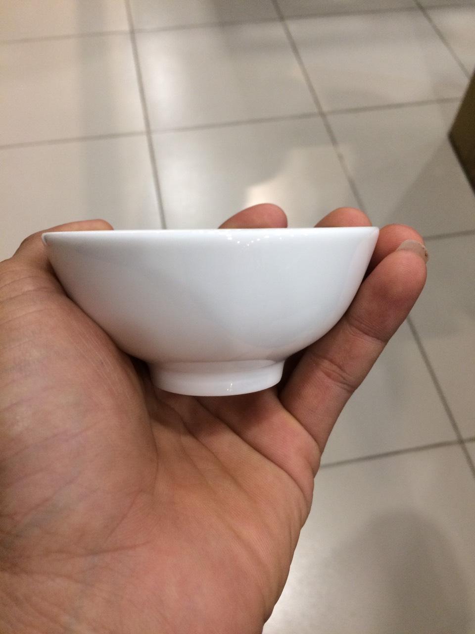 Bộ 5 chén sốt Minh long 9 cm trắng ngà