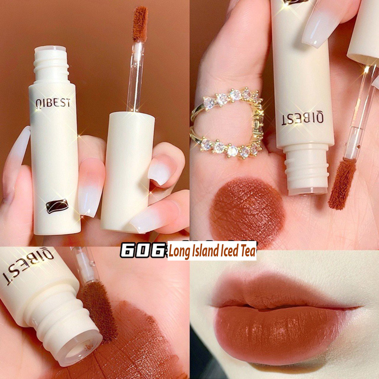 SON KEM QIBEST CHOCOLATE WHITE