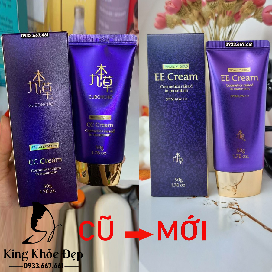 [HCM]Kem Chống Nắng Guboncho Cc Cream