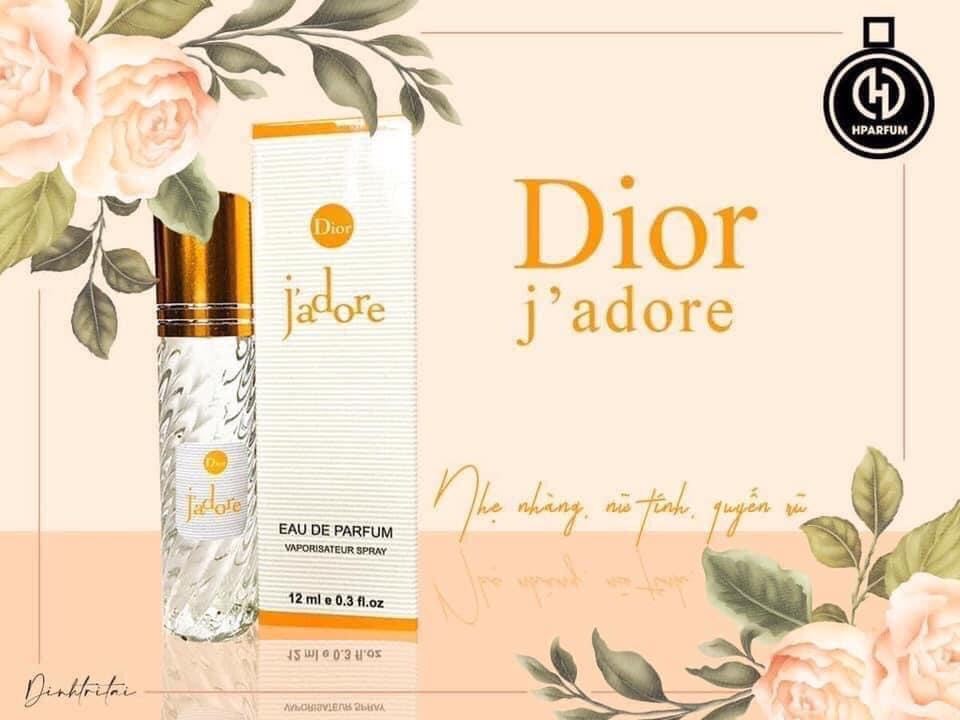Nước hoa mini Pháp Hparfum JADORE DIOR Nữ dạng lăn 12ml