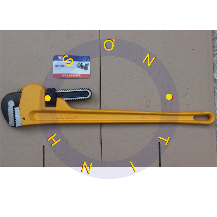 Mỏ lết răng ( kìm nước ) 8'' 10'' 12'' Tolsen 10231 10232  10233