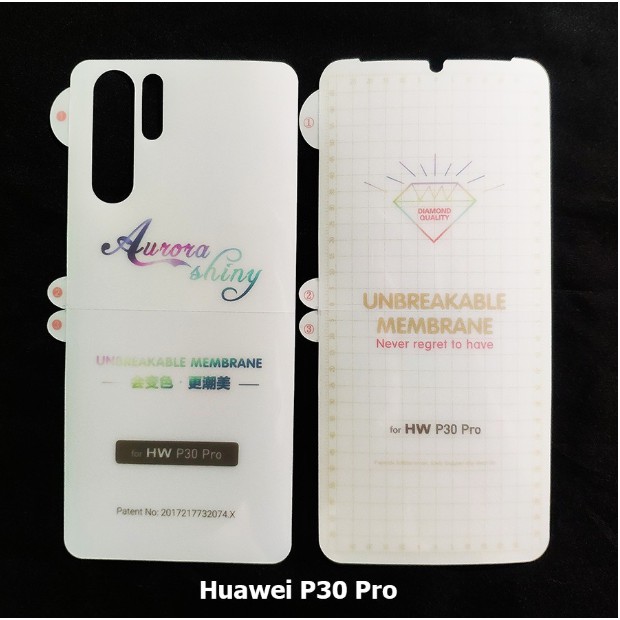 Miếng dán mặt sau PPF Huawei P30 Pro chống xước