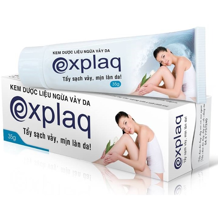 Kem ngừa vảy da Explaq tuýp 35g