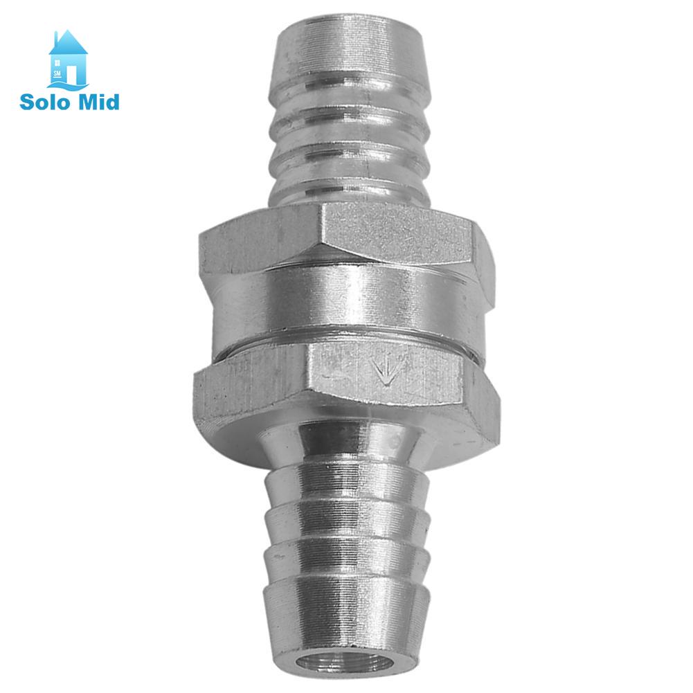 Aluminium Alloy Non Return Check Valve One Way Petrol Diesel for Car Automobile Helicopters Ships